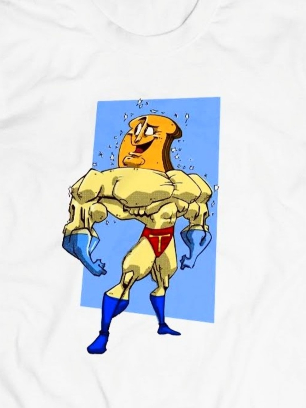Ren & Stimpy Powdered Toast Man Graphic Tee